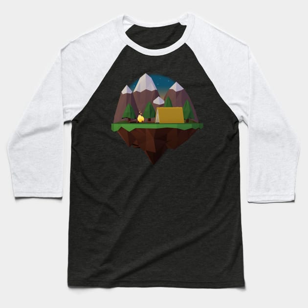 Adventure is out there Baseball T-Shirt by Bruce Brotherton